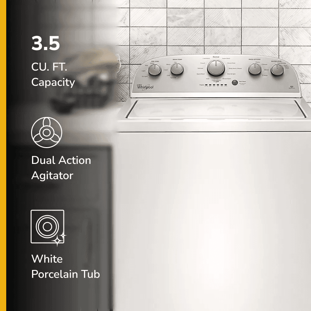 Whirlpool 3.5-cu ft Top-Load Washer for $499 at Lowe's image 4