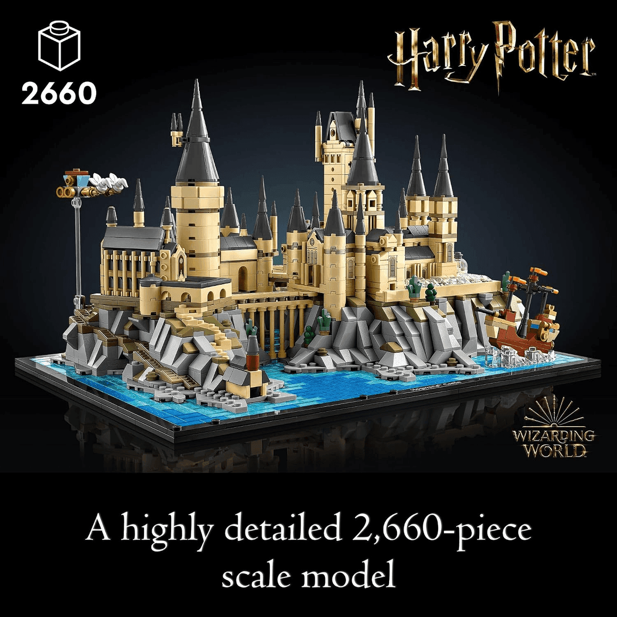 LEGO Harry Potter Hogwarts Castle and Grounds 76419 Building Set image 2