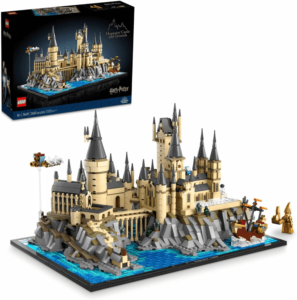 LEGO Harry Potter Hogwarts Castle and Grounds 76419 Building Set