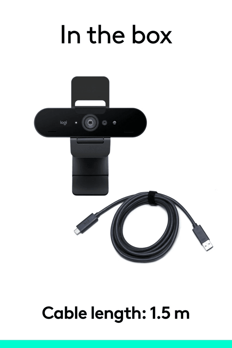 Logitech Brio 4K Webcam - Certified Refurbished image 2