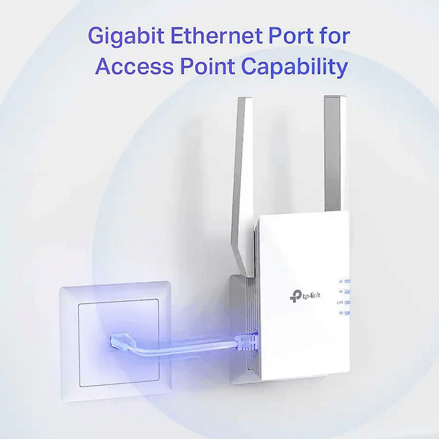 TP-Link RE505X AX1500 Wi-Fi 6 Range Extender for $49.99 at Best Buy image 3