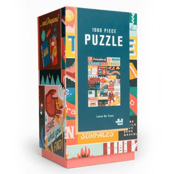 Lantern Press Leave No Trace 1,000-Piece Puzzle