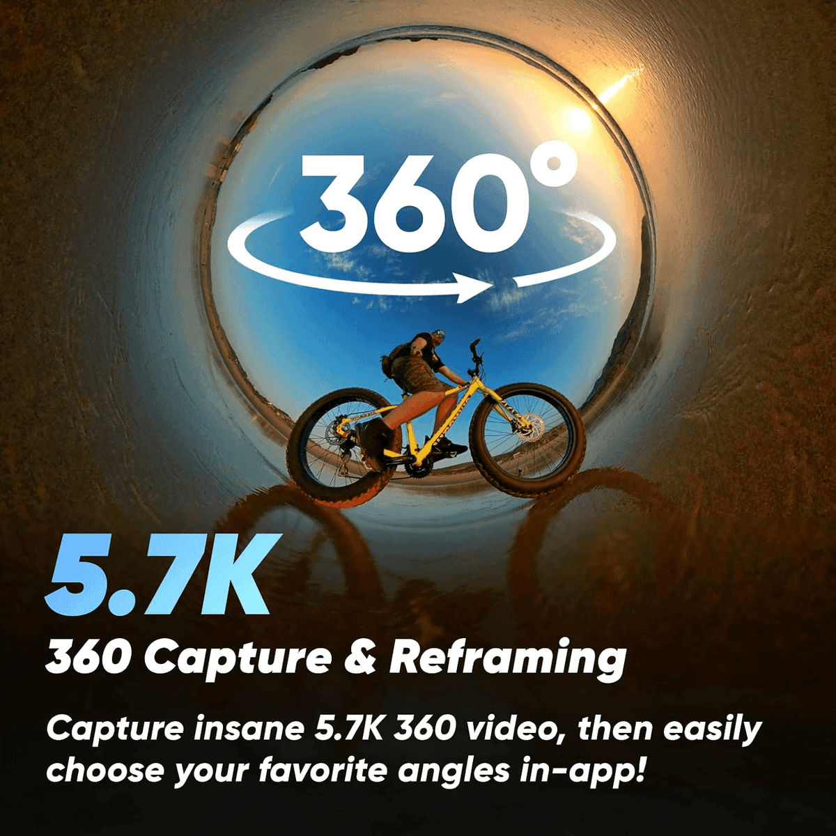 Insta360 X3 5.7K 360 Action Camera image 2