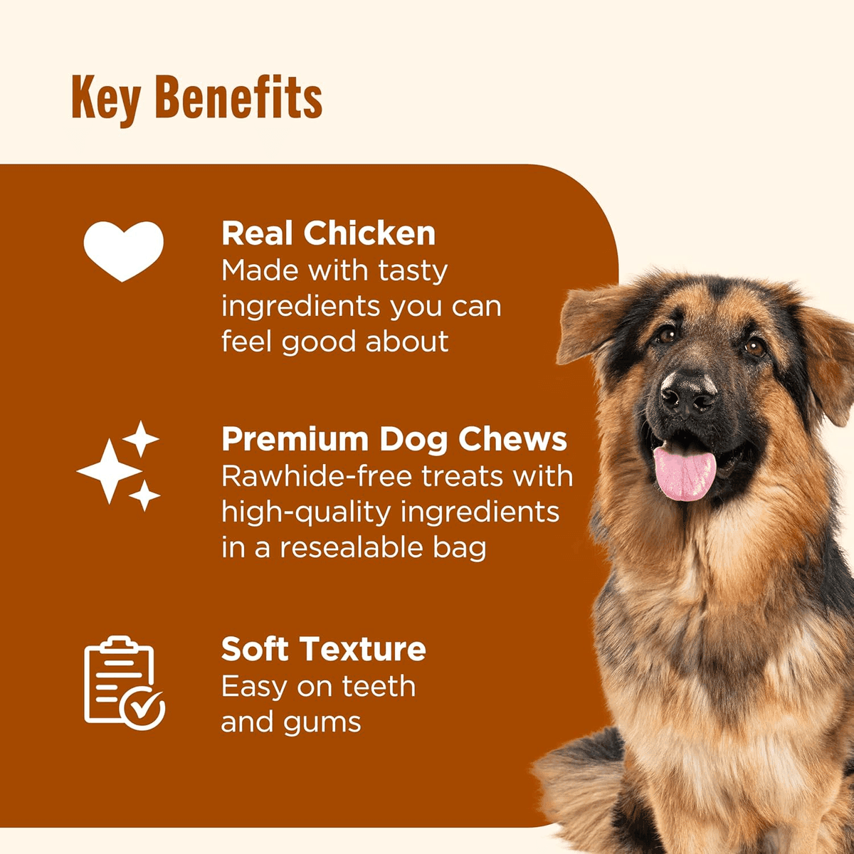 Rachael Ray Nutrish Soup Bones Chicken & Veggies Dog Chews - 11 Treats image 3