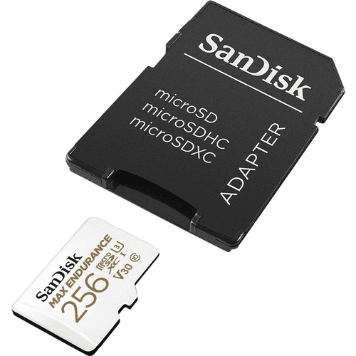 SanDisk 256GB MAX ENDURANCE UHS-I microSDXC Memory Card with SD Adapter image 4