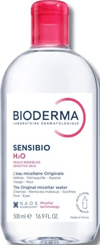Bioderma Sensibio H2O Micellar Water Makeup Remover, 16.7 fl oz