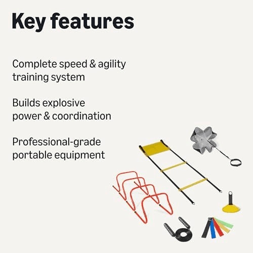 Amazon Basics Sports Agility Training Equipment Set image 2