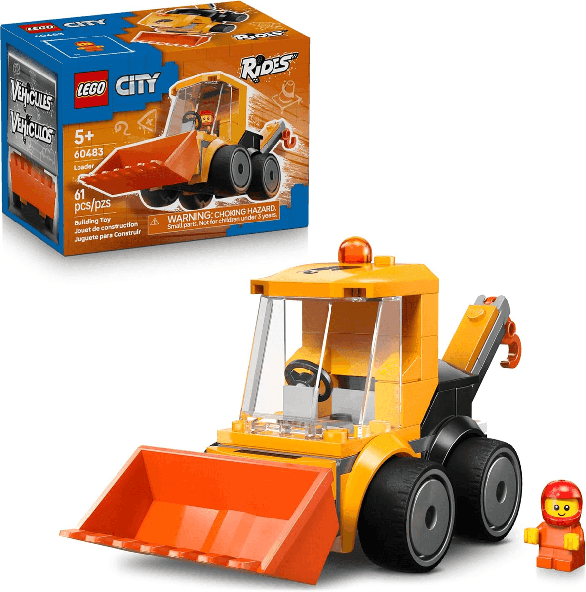 LEGO City Rides Construction Loader 60483 Building Set