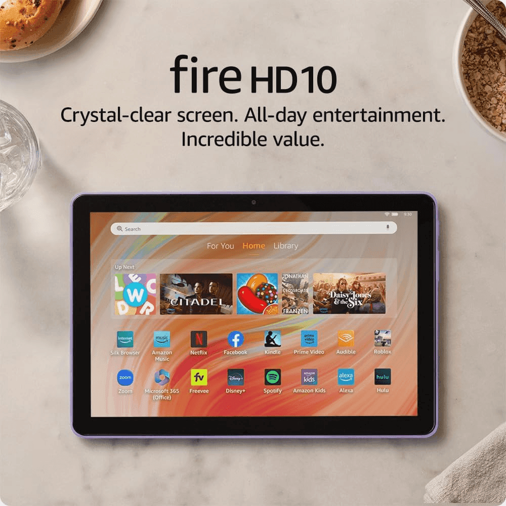 Amazon Fire HD 10 Tablet 64GB - Lilac image 2