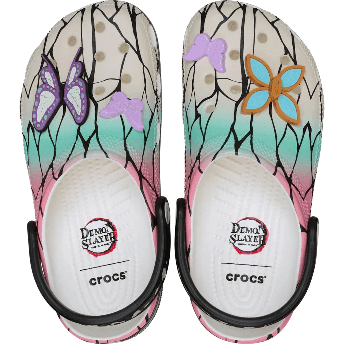 Crocs Adult Demon Slayer Shinobu Classic Clogs for $44.99