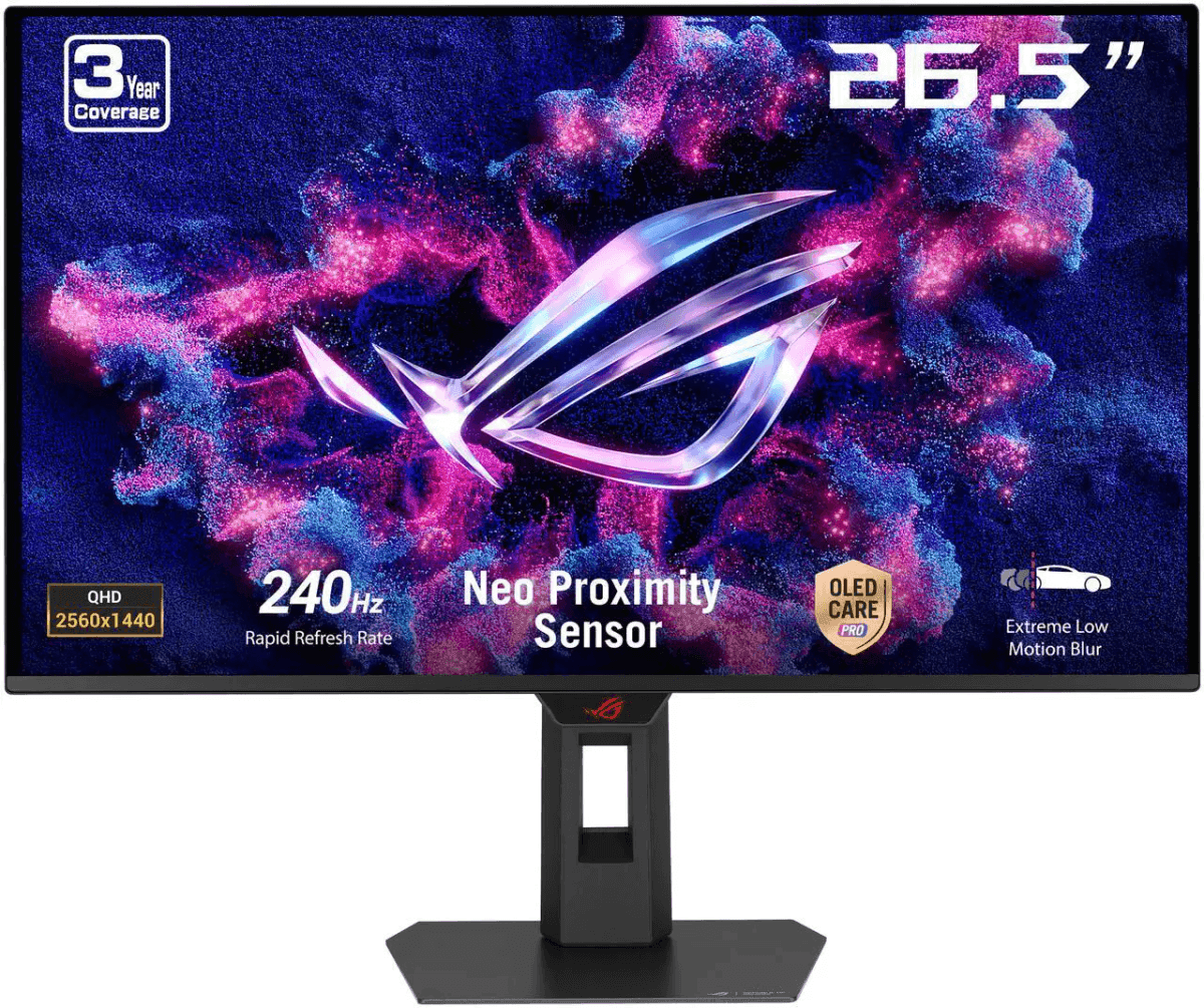 ASUS ROG Strix XG27AQDMES 26.5-inch QHD OLED Monitor