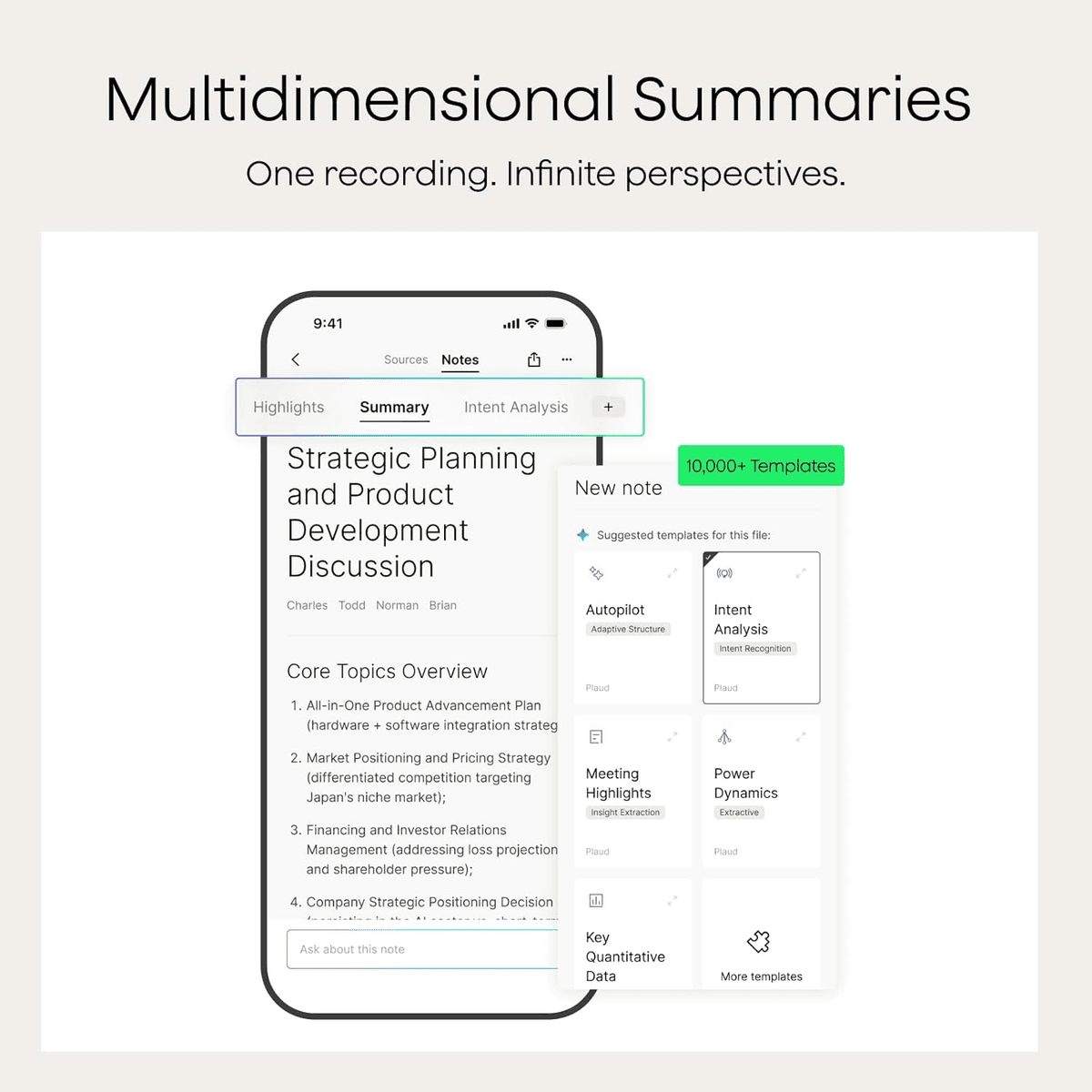 Plaud Note Pro AI Voice Recorder with Case image 4