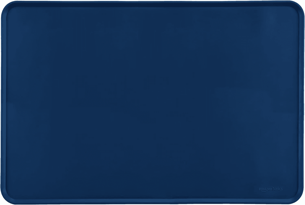 Amazon Basics Waterproof Silicone Pet Feeding Mat, 24 x 16 Inches