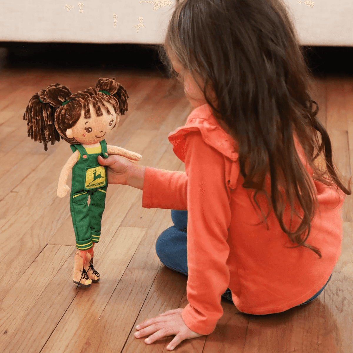 John Deere 12-Inch Soft Body Doll, Brunette image 4