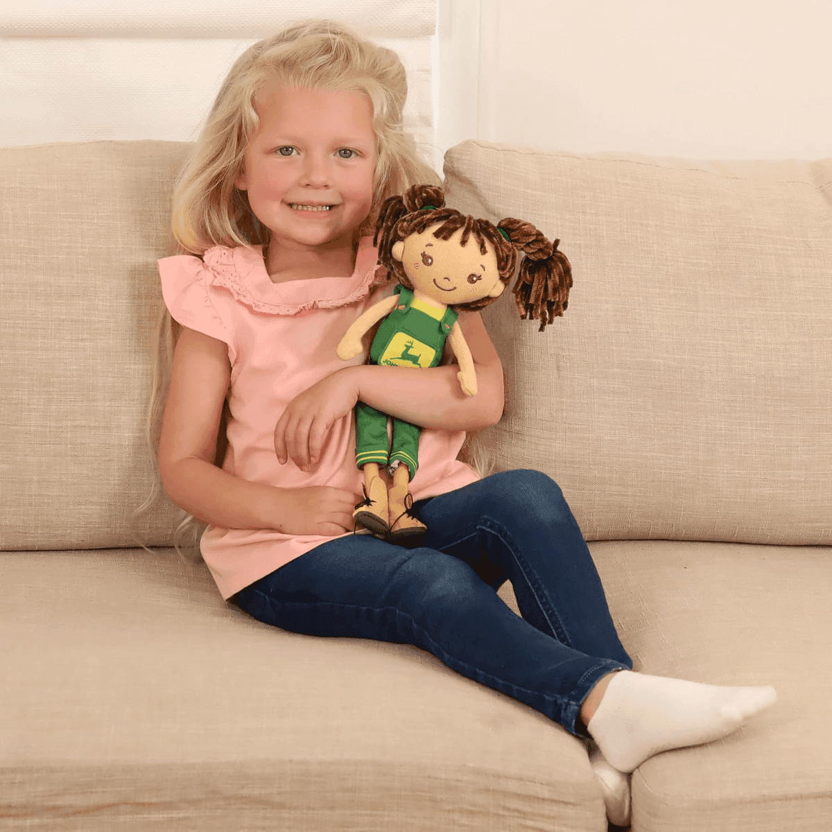 John Deere 12-Inch Soft Body Doll, Brunette image 5