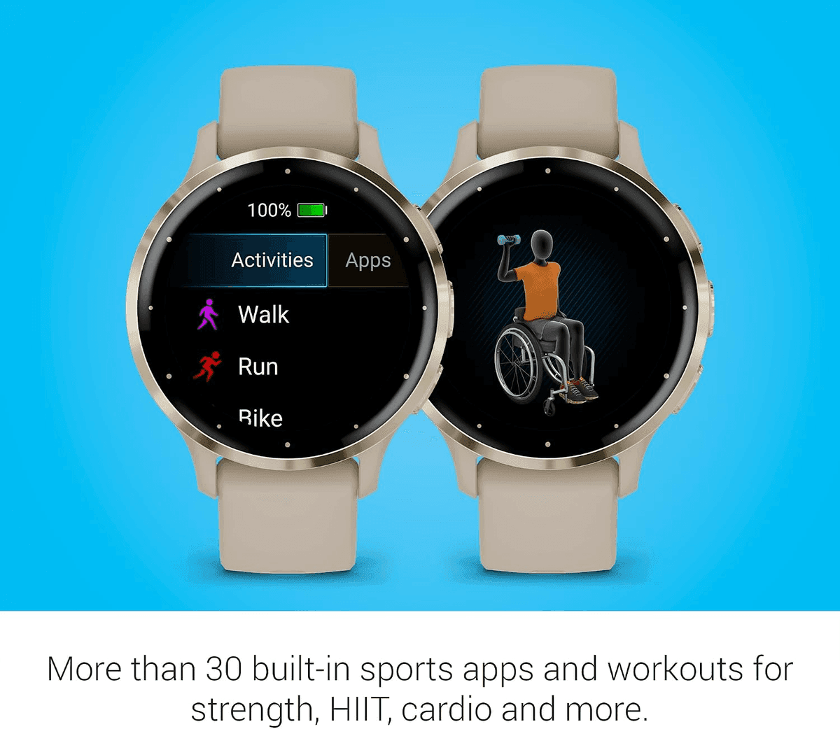 Garmin Venu 3S 41mm GPS Smartwatch - French Gray image 5