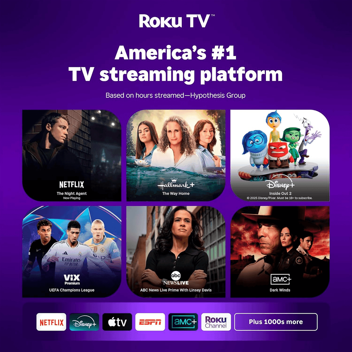Aurzen D1R Air Roku TV Smart Projector image 2