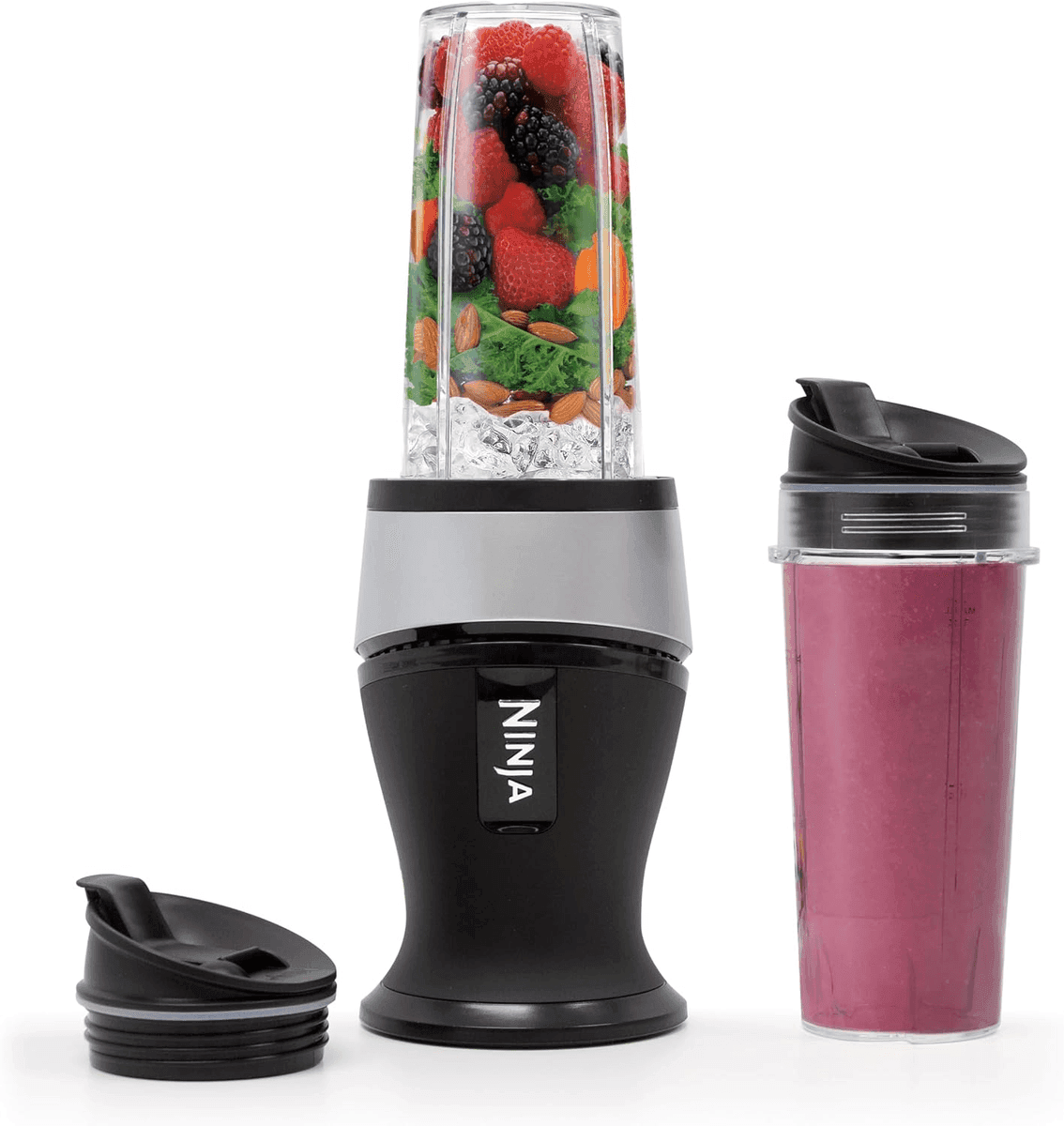 Ninja Fit QB3001SS 700W Personal Blender with Two 16-oz Cups