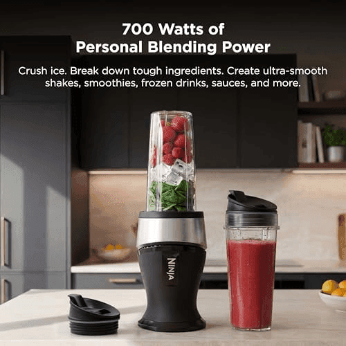 Ninja Fit QB3001SS 700W Personal Blender with Two 16-oz Cups image 2