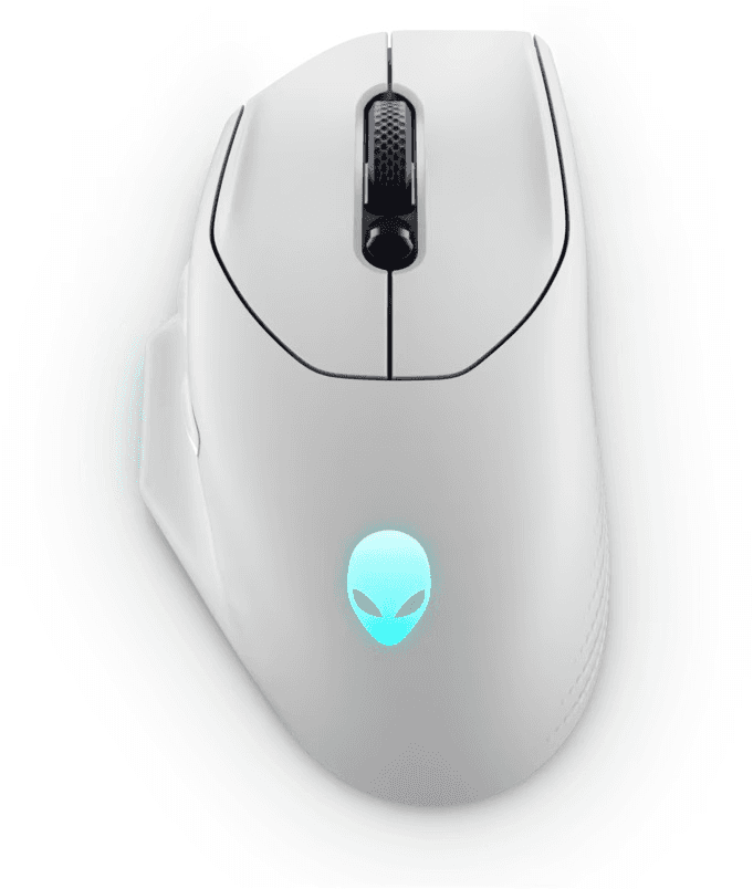 Alienware AW620M Wireless Gaming Mouse - Lunar Light