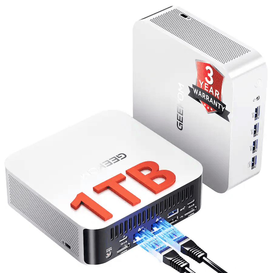 GEEKOM A7 Max Mini PC - Ryzen 9 7940HS, 16GB DDR5, 1TB SSD