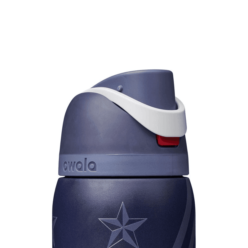 Owala 32 fl oz Stainless Steel FreeSip Water Bottle - All American image 5
