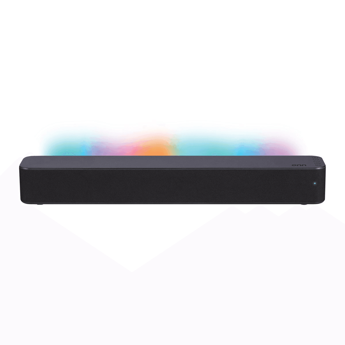 onn 20-Inch Bluetooth 2.1-Channel Soundbar with LED Lighting