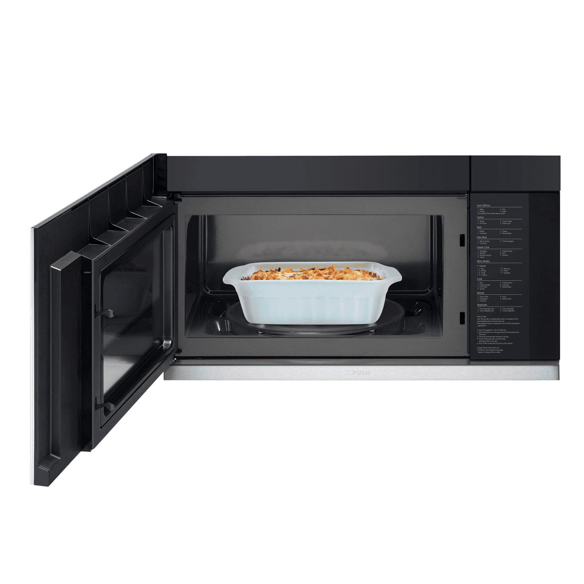 LG ExtendaVent 2.1-cu ft Smart Over-the-Range Microwave image 2