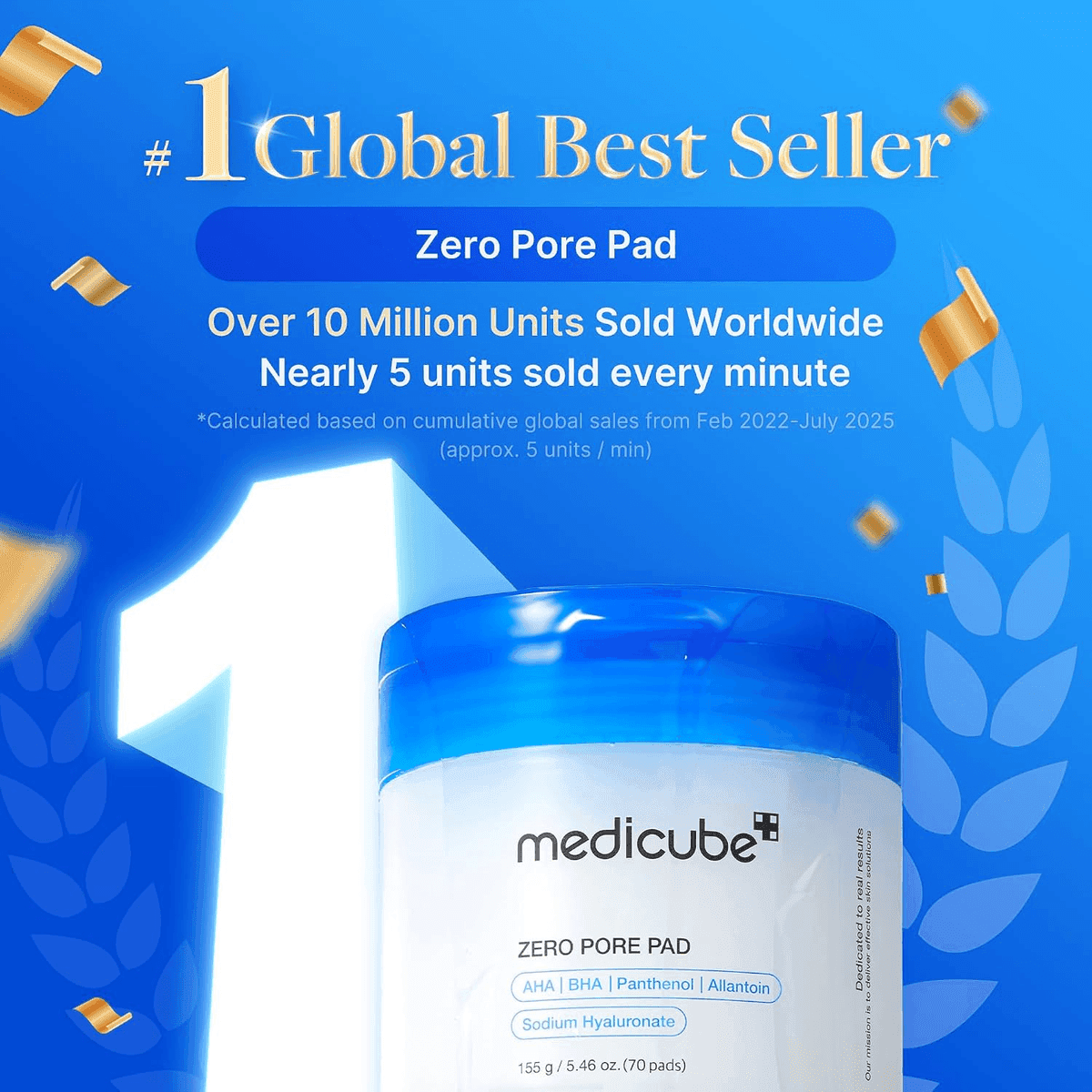 medicube Zero Pore Pad 2.0 Dual-Textured Toner Pads, 70 Count image 2