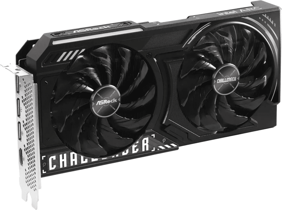 ASRock Challenger Intel Arc B580 12GB Graphics Card image 3
