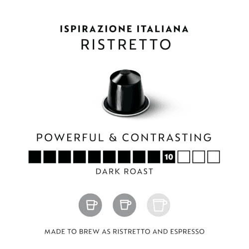 Nespresso Original Ristretto Italiano Dark Roast Espresso Pods 50-Count image 2