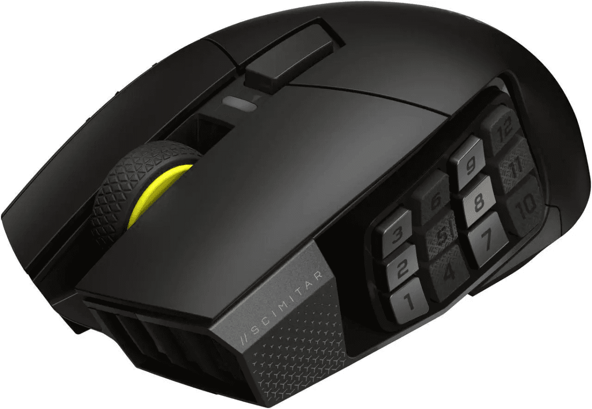 Corsair Scimitar Elite Wireless SE MMO Gaming Mouse