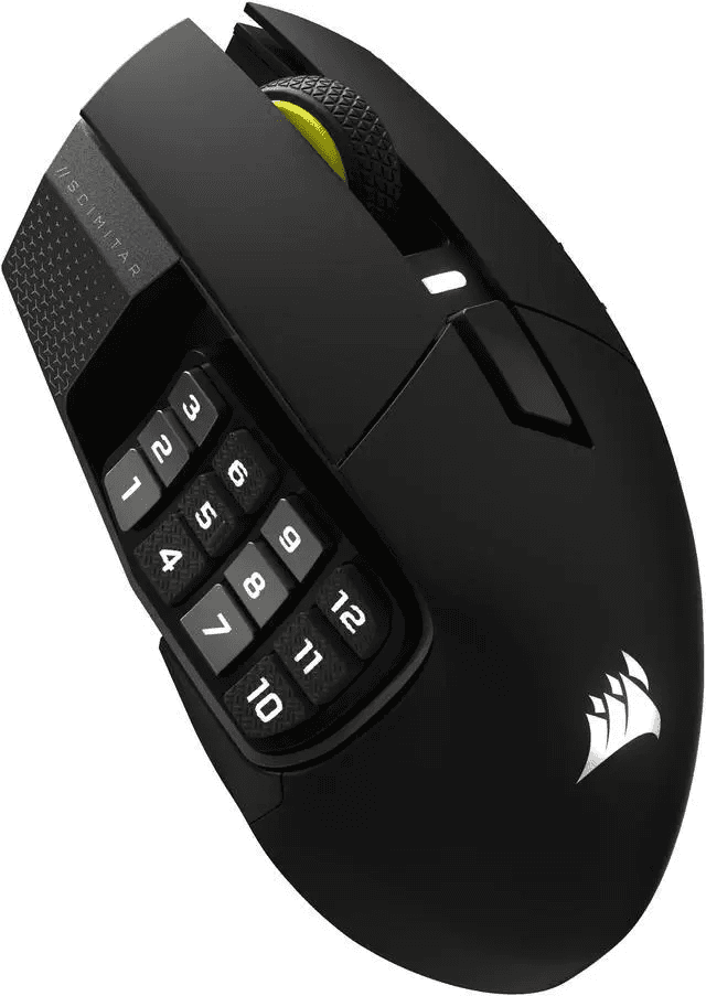 Corsair Scimitar Elite Wireless SE MMO Gaming Mouse image 3
