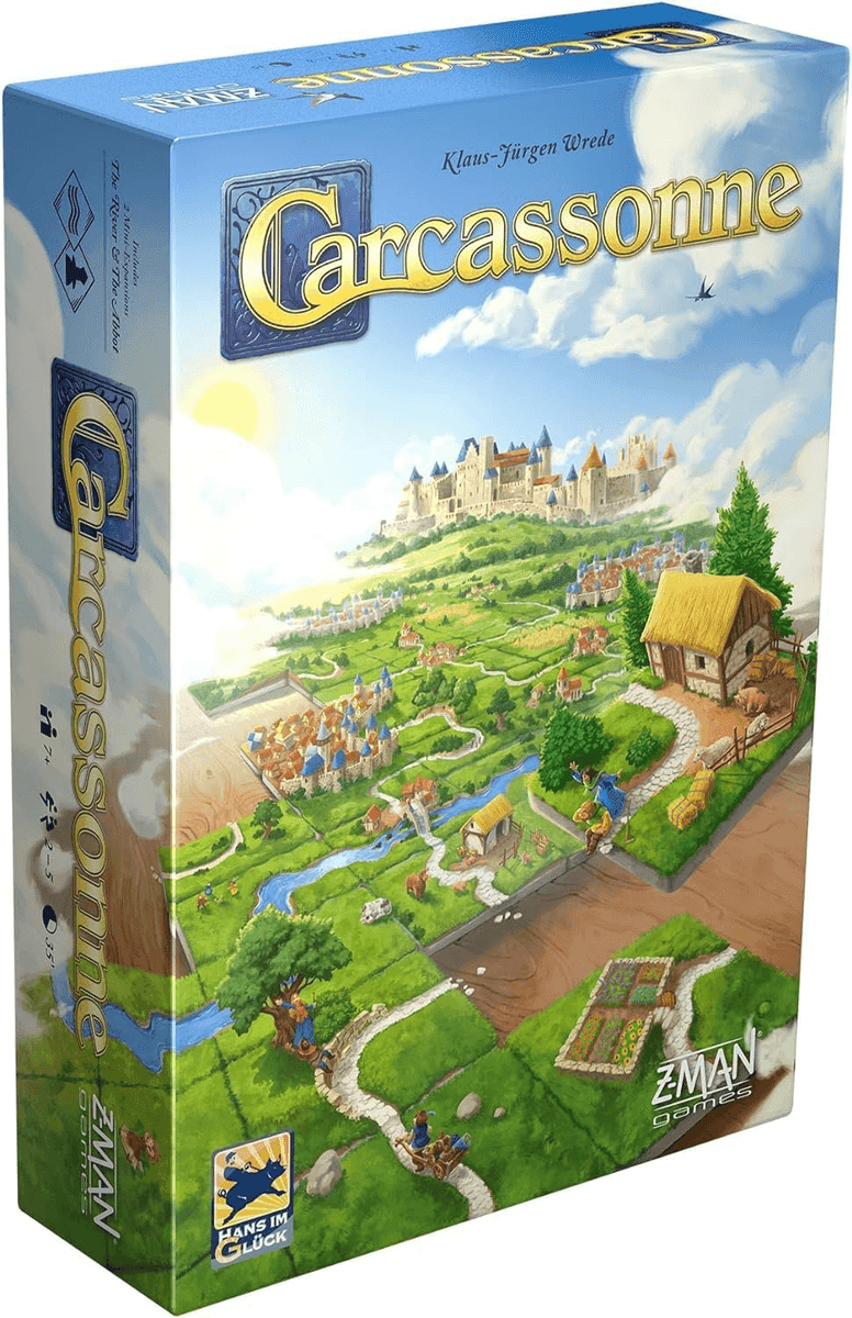 Carcassonne Tile Placement Strategy Board Game
