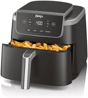 Ninja Air Fryer with Air Crisp 5 QT Capacity fits up to 4lbs of Fries 4-in-1 Pro Air Fry, Roast, Reheat, Dehydrate 400°F Max Temp 1750 Watts W/Nons... image 2