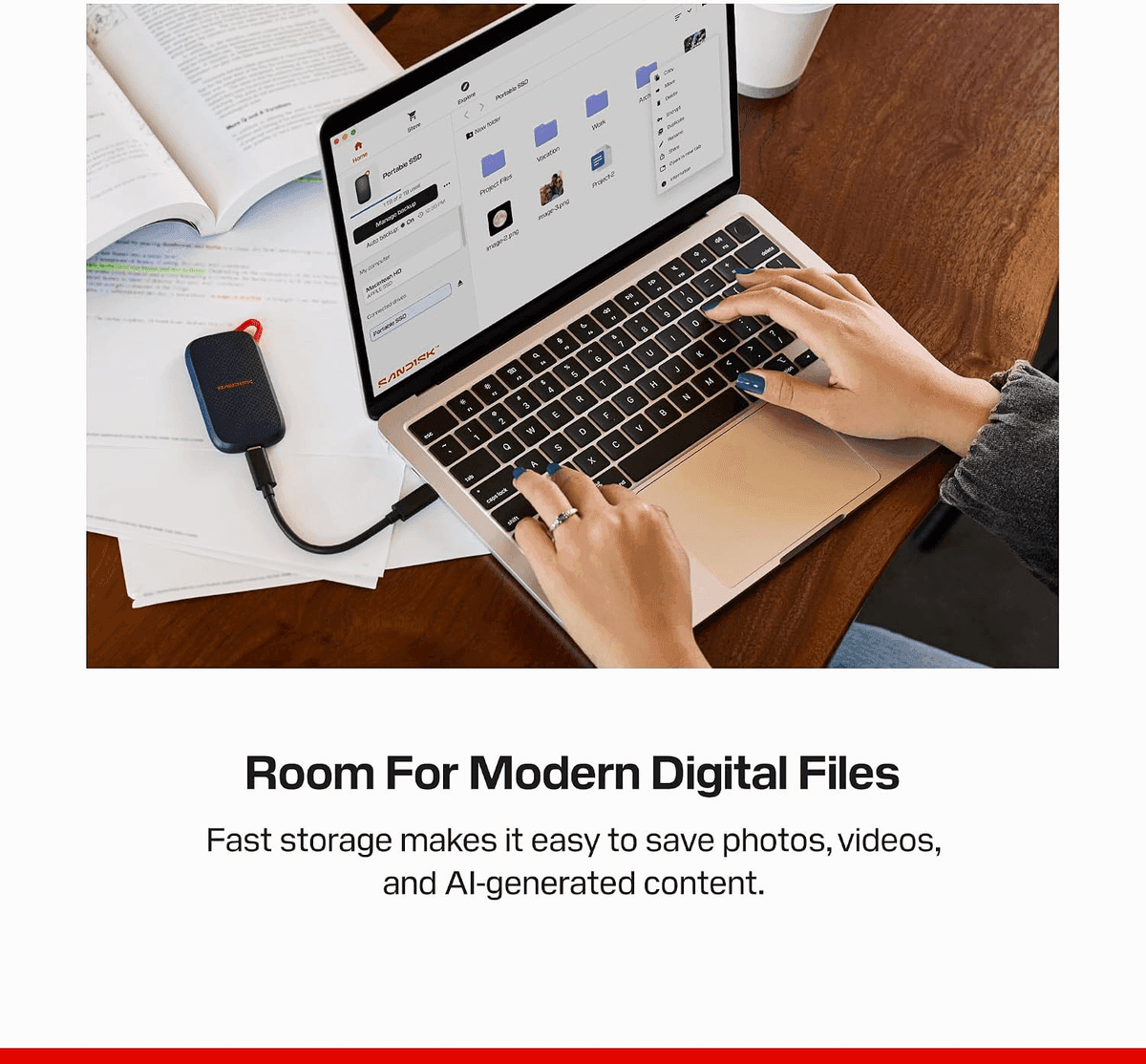 SanDisk 500GB Portable SSD (New Model) image 5