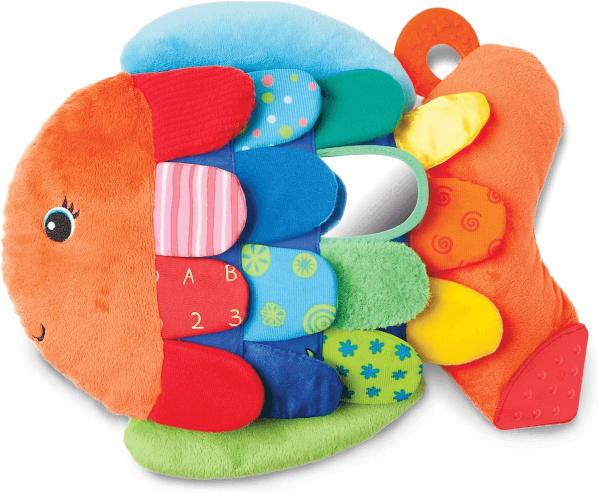 Melissa & Doug K's Kids Flip Fish Sensory Baby Toy