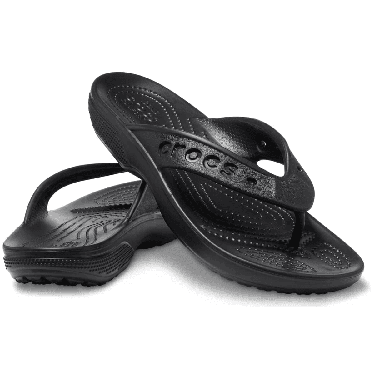 Crocs Baya II Flip Flop Sandals, Black, M11 image 2
