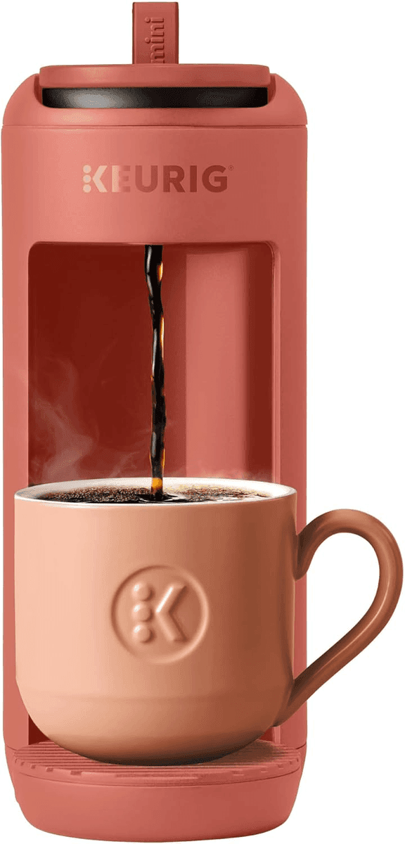 Keurig K-Mini Mate Coffee Maker, Red Rocks