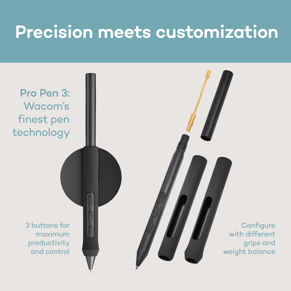 Wacom Intuos Pro Medium Bluetooth Pen Tablet image 3