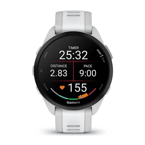 Garmin Forerunner 165 GPS Smartwatch, Mist Gray/Whitestone image 2