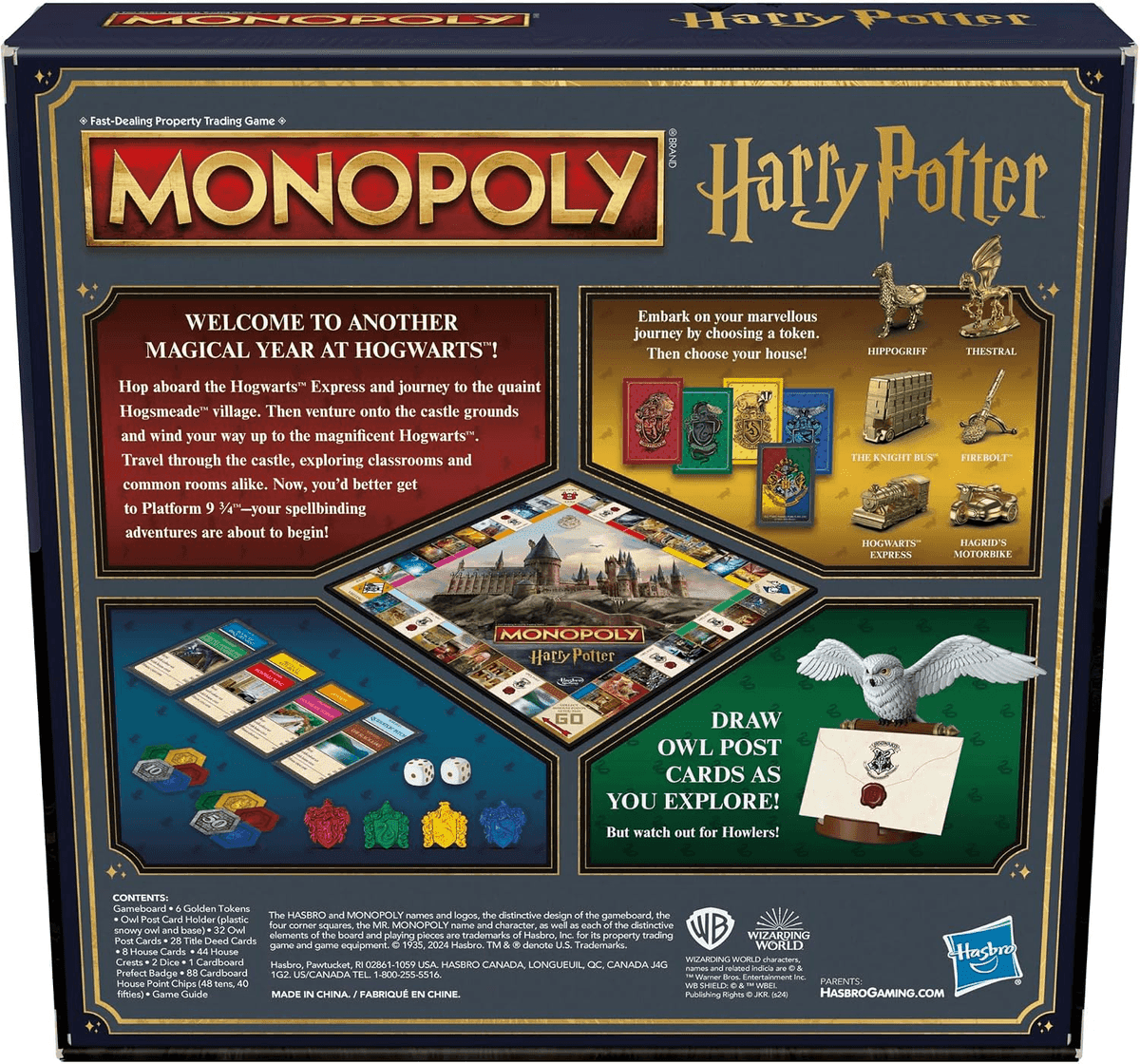 Hasbro Monopoly Harry Potter Edition Board Game image 2