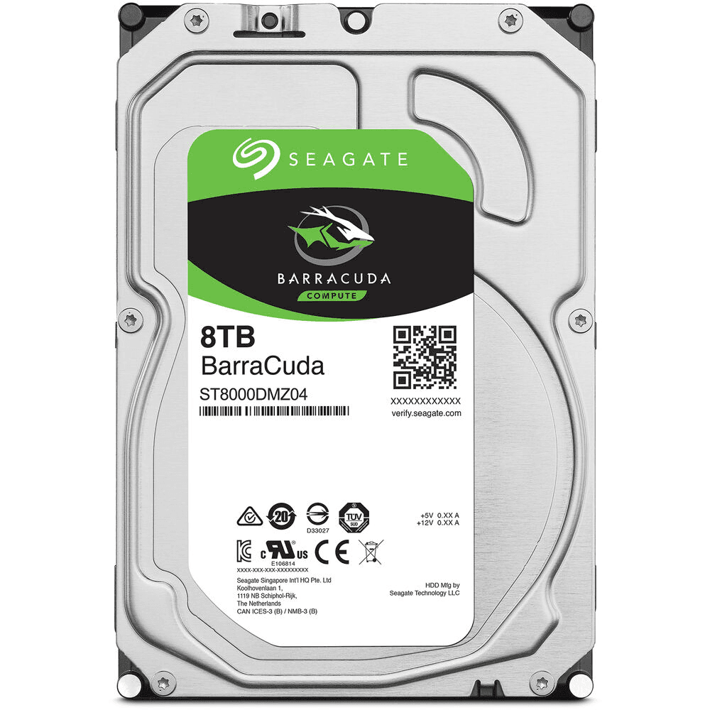 Seagate 8TB BarraCuda SATA III 3.5-Inch Internal HDD image 2