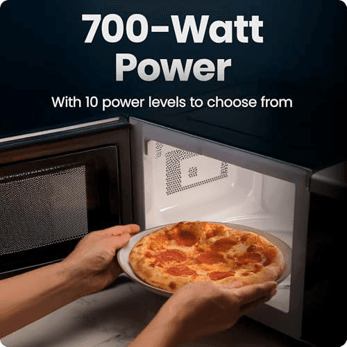 Chefman 0.7-Cu.-Ft. 700W Countertop Microwave, Stainless image 4