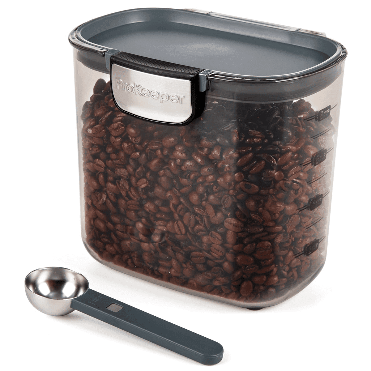 ProKeeper+ Airtight Coffee Storage Container with Magnetic Scoop