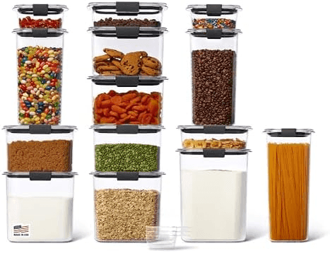 Rubbermaid Brilliance 14-Piece Pantry Food Storage Set for $69.98 image 2