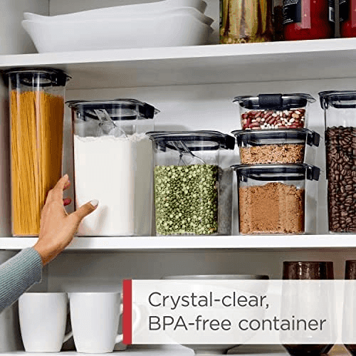 Rubbermaid Brilliance 14-Piece Pantry Food Storage Set for $69.98 image 4