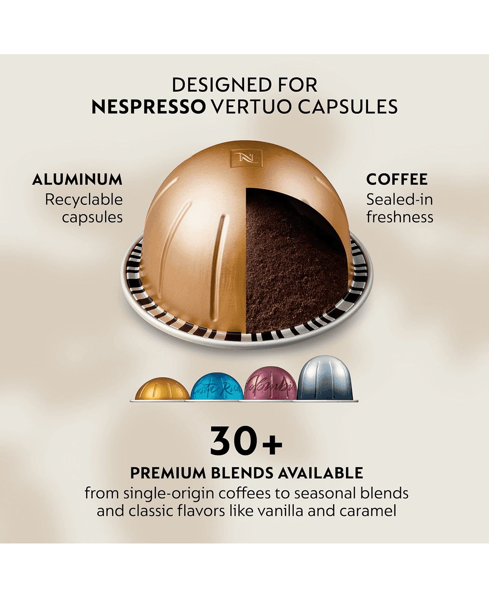 Nespresso Vertuo Plus Deluxe Coffee & Espresso Machine Bundle for $189.99 image 3