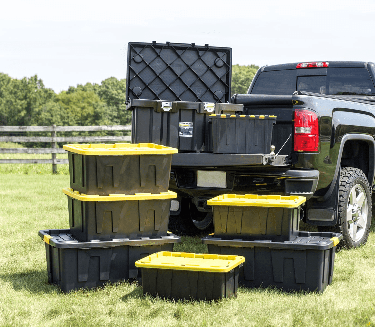 Project Source Commander 40-Gallon Storage Tote for $19.98 image 5