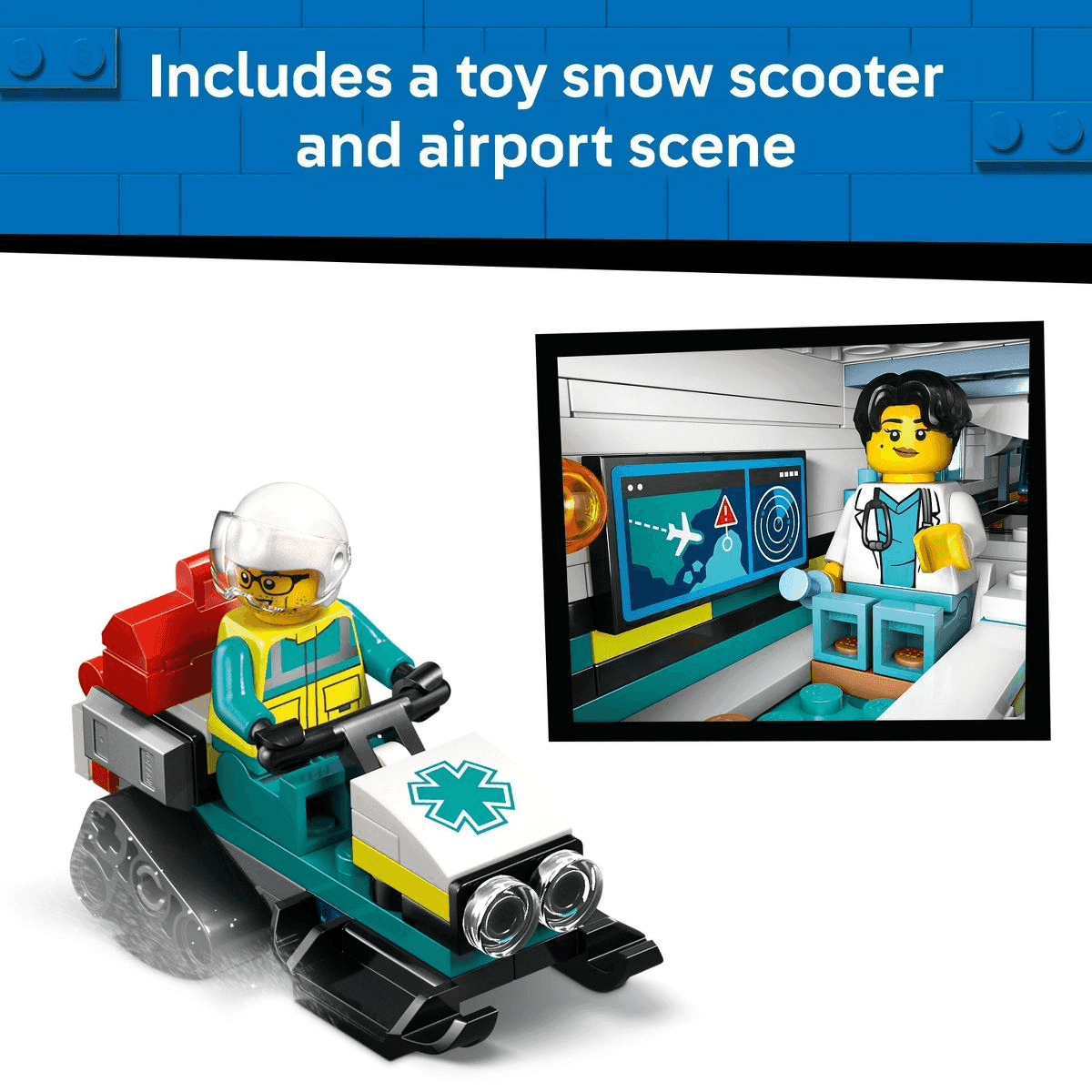 LEGO City Emergency Air Ambulance 60465 for $34.79 image 5